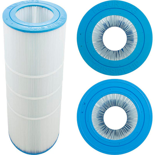 Cartouche, 100 pi2, 6 po extérieur, 6 po extérieur, 10-1/16 po, 23-5/8 po 4 oz