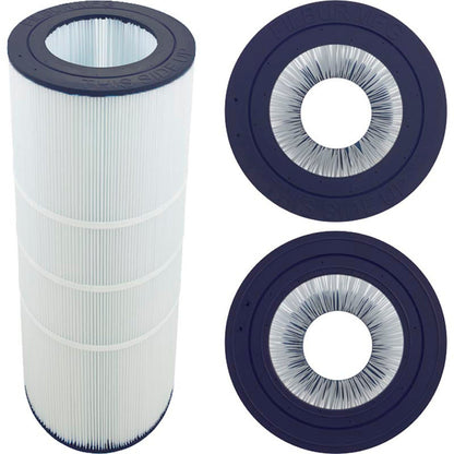 Cartucho, 100 pies cuadrados, 6" de exterior, 6" de exterior, 10-1/16", 23-5/8", PB