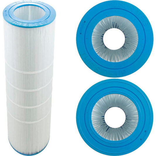 Cartridge, 150sqft, 6"ot, 6"ob, 10-1/16", 31-1/8", 3oz, Slvr