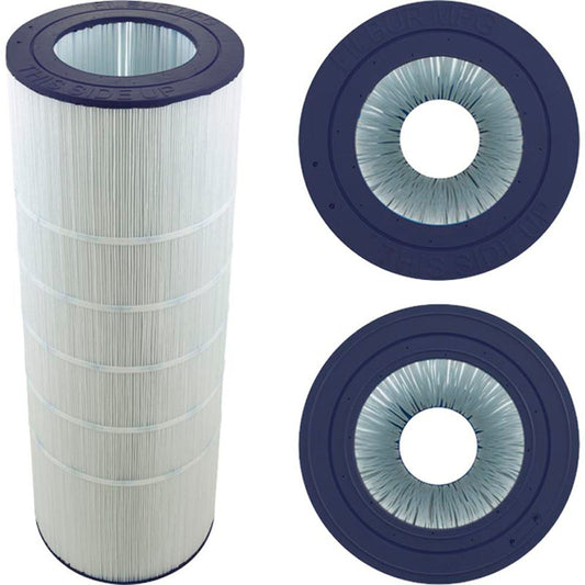 Cartucho, 200 pies cuadrados, 6" de exterior, 6" de exterior, 10-1/16", 31-1/8", PB