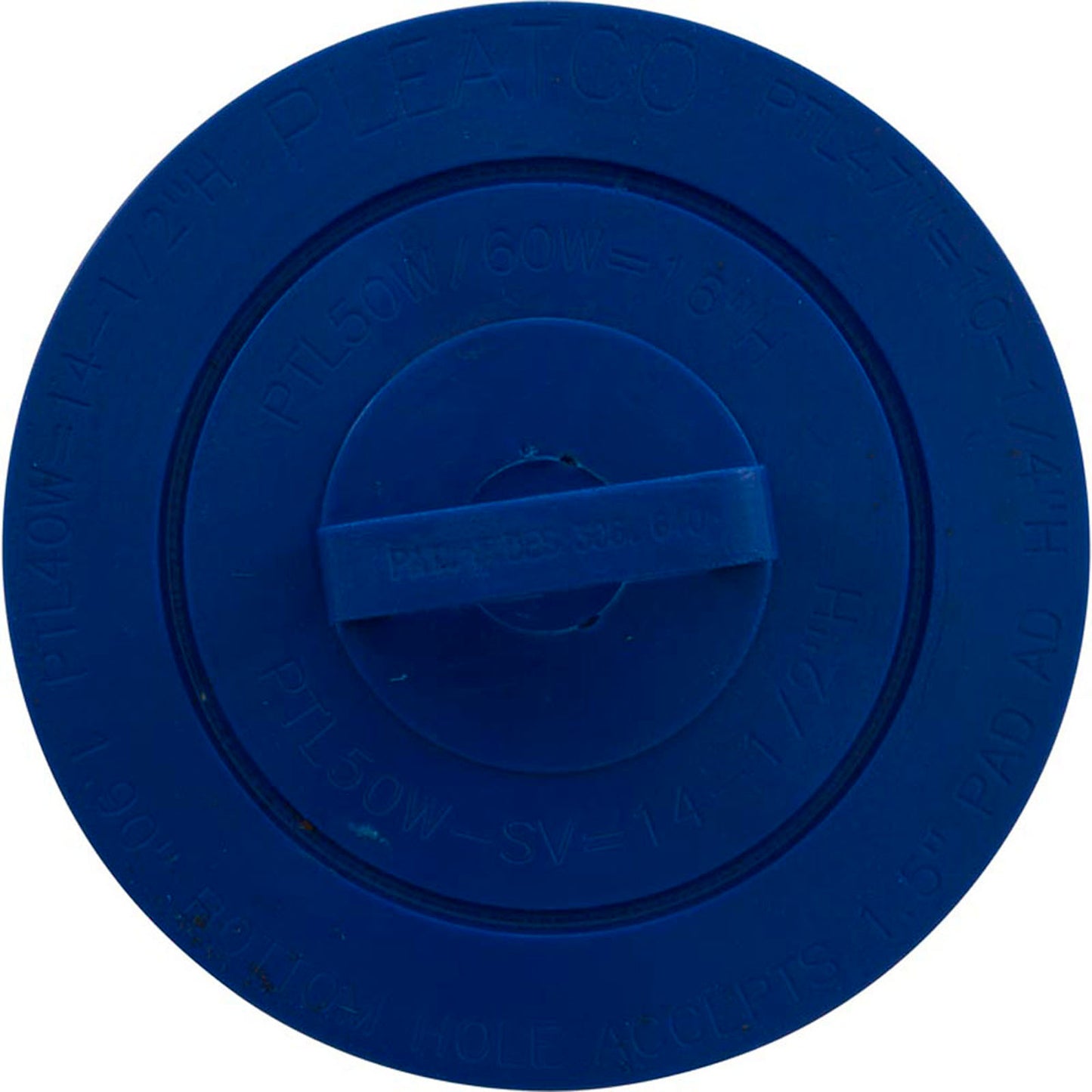 Cartucho, 50 pies cuadrados, altura, 1-1/2" de diámetro interior, 6" de diámetro exterior, 14-1/2" de largo