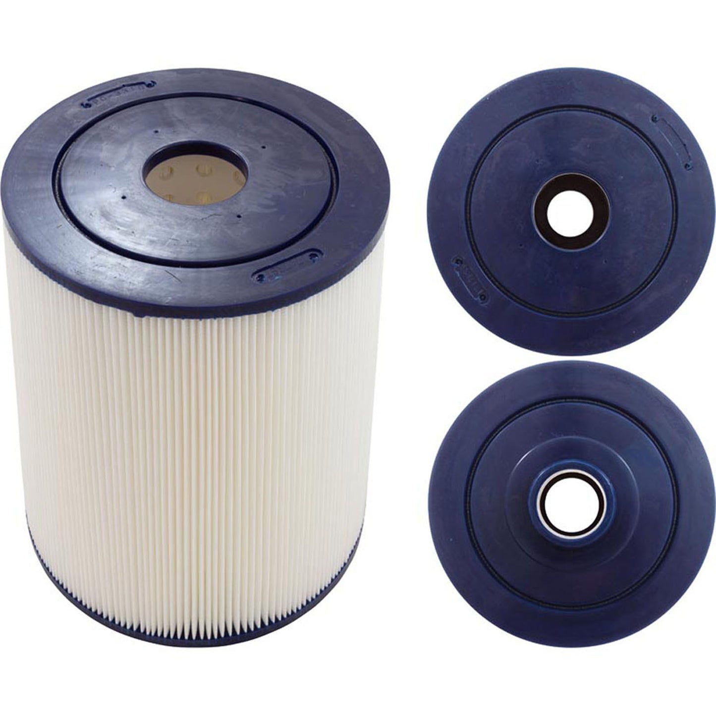 Cartucho, 50 pies cuadrados, 2-1/16" de diámetro exterior, conector macho de 2", 8", 9", PB