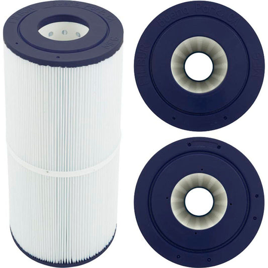 Cartucho, 50 pies cuadrados, 3" de diámetro exterior, 3" de diámetro exterior, 7", 14-3/16", PB