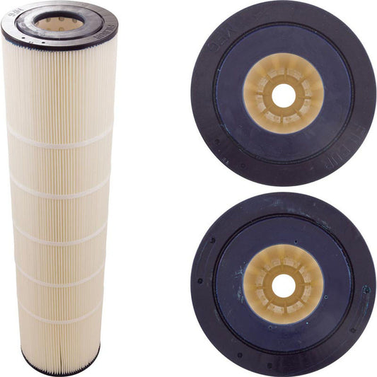 Cartucho, 75 pies cuadrados, 3" de exterior, 3" de exterior, 7", 29-3/8", PB