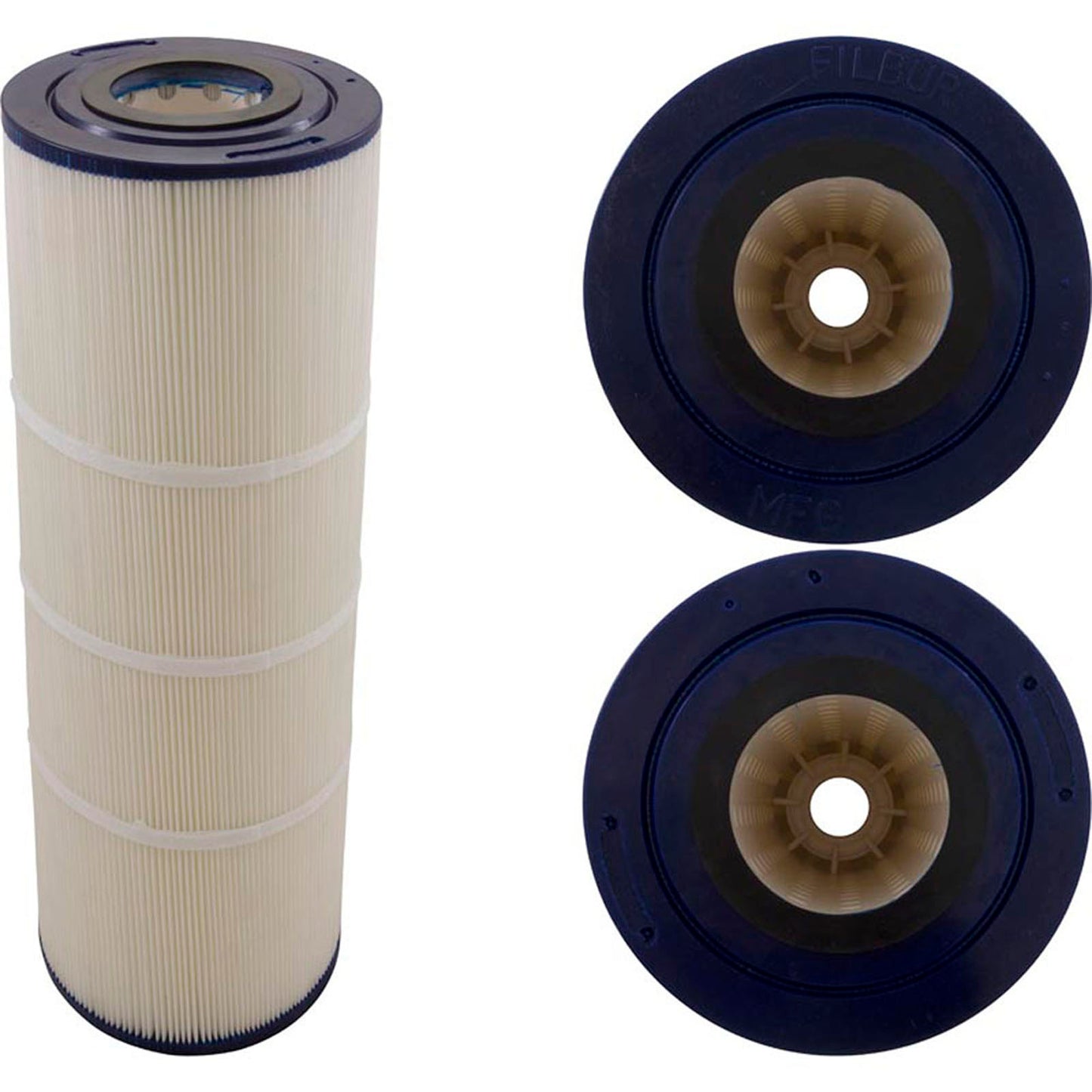 Cartucho, 75 pies cuadrados, 3" de diámetro exterior, 3" de diámetro exterior, 7", 19-5/8", PB