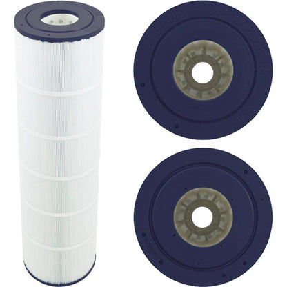 Cartucho, 112 pies cuadrados, 3" de exterior, 3" de exterior, 7", 25-1/2", PB