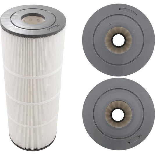 Cartucho, 75 pies cuadrados, 2-5/8" de exterior, 2-5/8" de exterior, 7", 18-7/16", PB