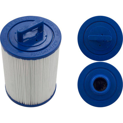 Cartucho, 15 pies cuadrados, altura, 1-1/2" de diámetro interior, 4-3/4" de diámetro, 6-1/2", 3 oz