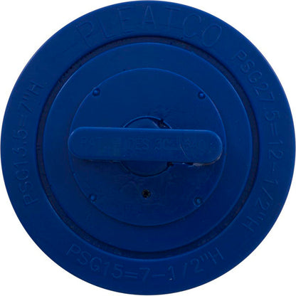 Cartucho, 15 pies cuadrados, altura, 1-1/2" de diámetro interior, 4-3/4" de diámetro, 6-1/2", 3 oz