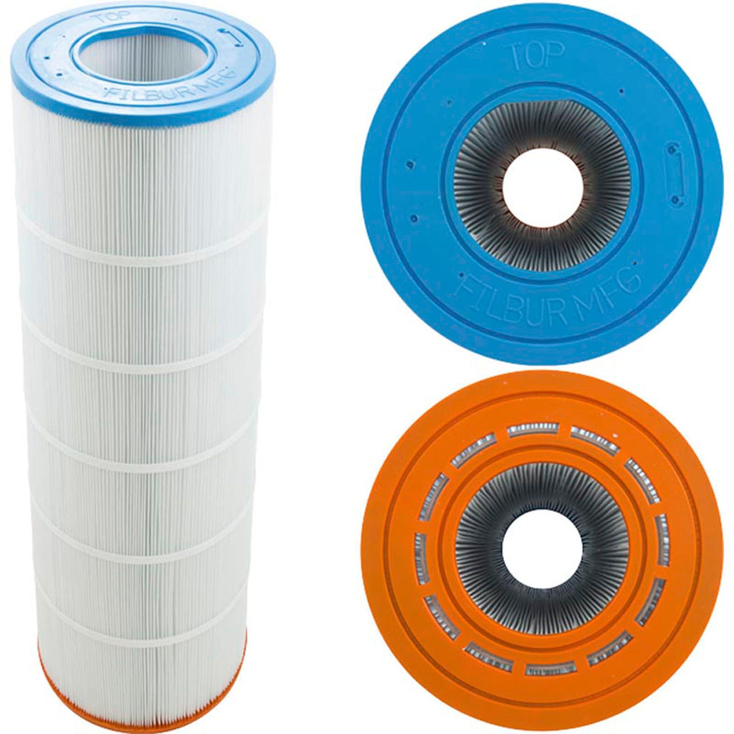 Cartridge, 100sqft, 4-3/16"ot, 4-3/16"ob, 8-11/16", 25-11/16"4oz