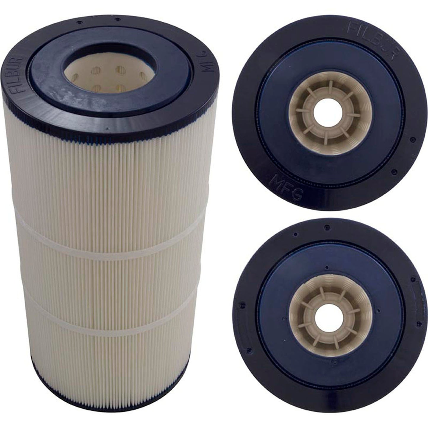 Cartucho, 60 pies cuadrados, 3" de exterior, 3" de exterior, 7", 14-1/8", PB