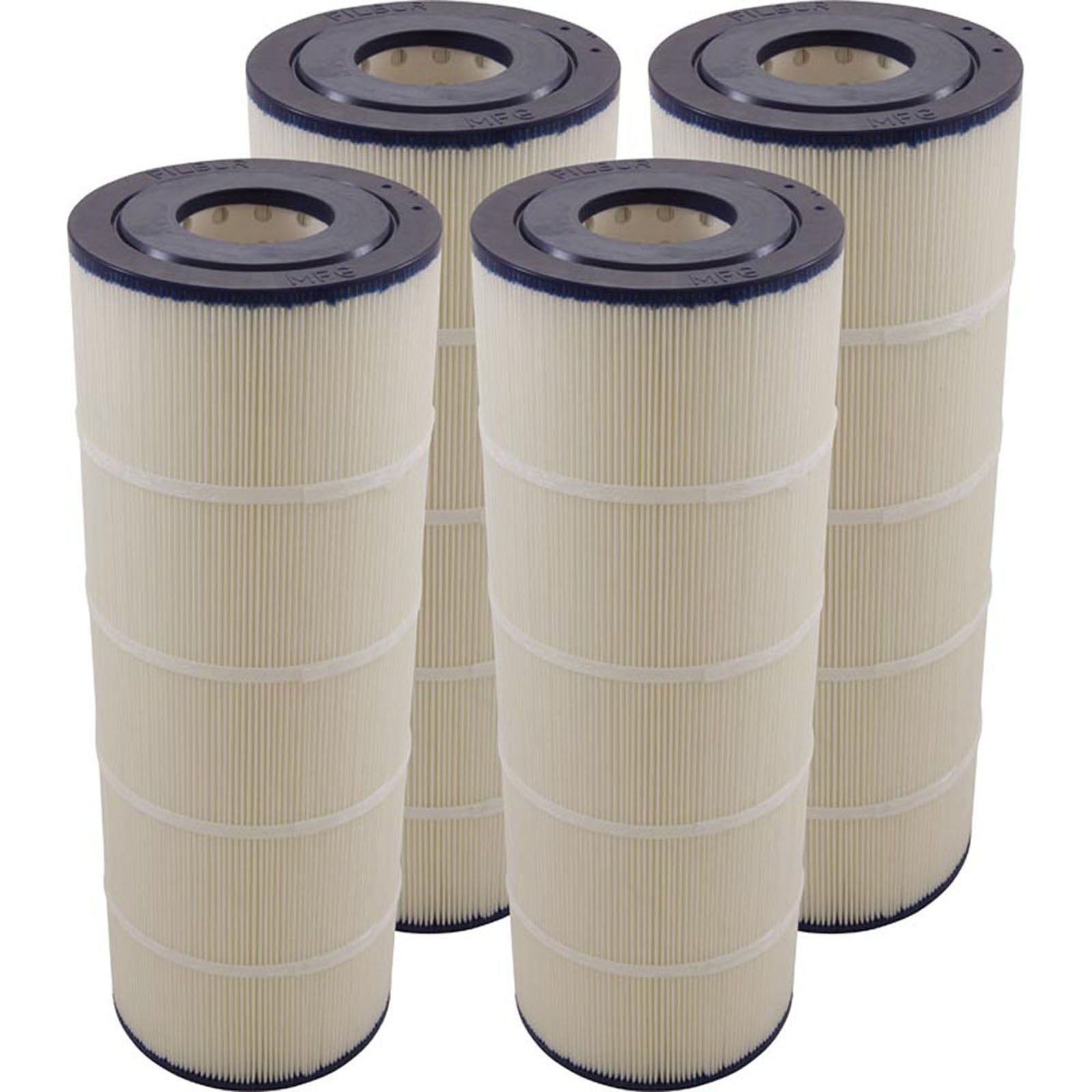 Pentair / Waterway Clean & Clear Plus / Crystal Water Replacement Cartridge - 80 Sq Ft (PC-6465) [4-Pack]