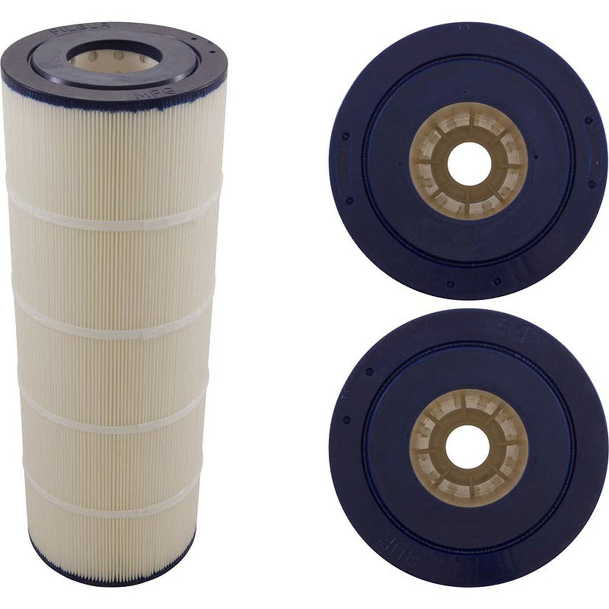 Pentair / Waterway Clean & Clear Plus / Crystal Water Replacement Cartridge - 80 Sq Ft (PC-6465) [4-Pack]