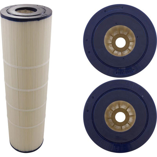 Cartucho, 105 pies cuadrados, 3" de exterior, 3" de exterior, 7", 26-1/16", PB