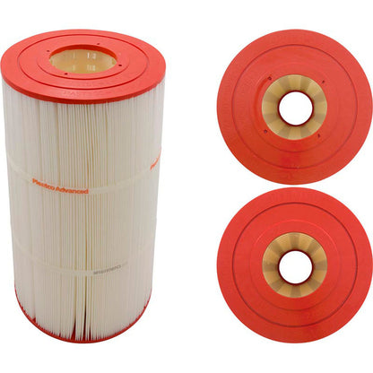 Cartucho, 75 pies cuadrados, 4" de diámetro exterior, 4" de diámetro exterior, 8-15/16", 14-3/4" 4oz