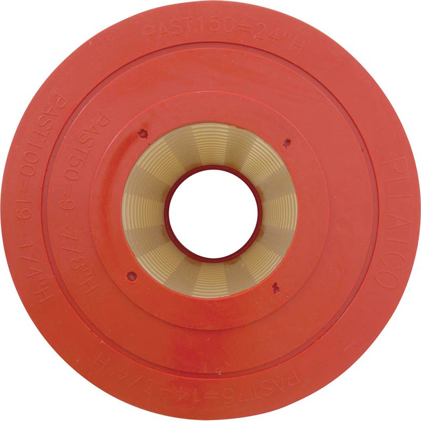 Cartucho, 75 pies cuadrados, 4" de diámetro exterior, 4" de diámetro exterior, 8-15/16", 14-3/4" 4oz