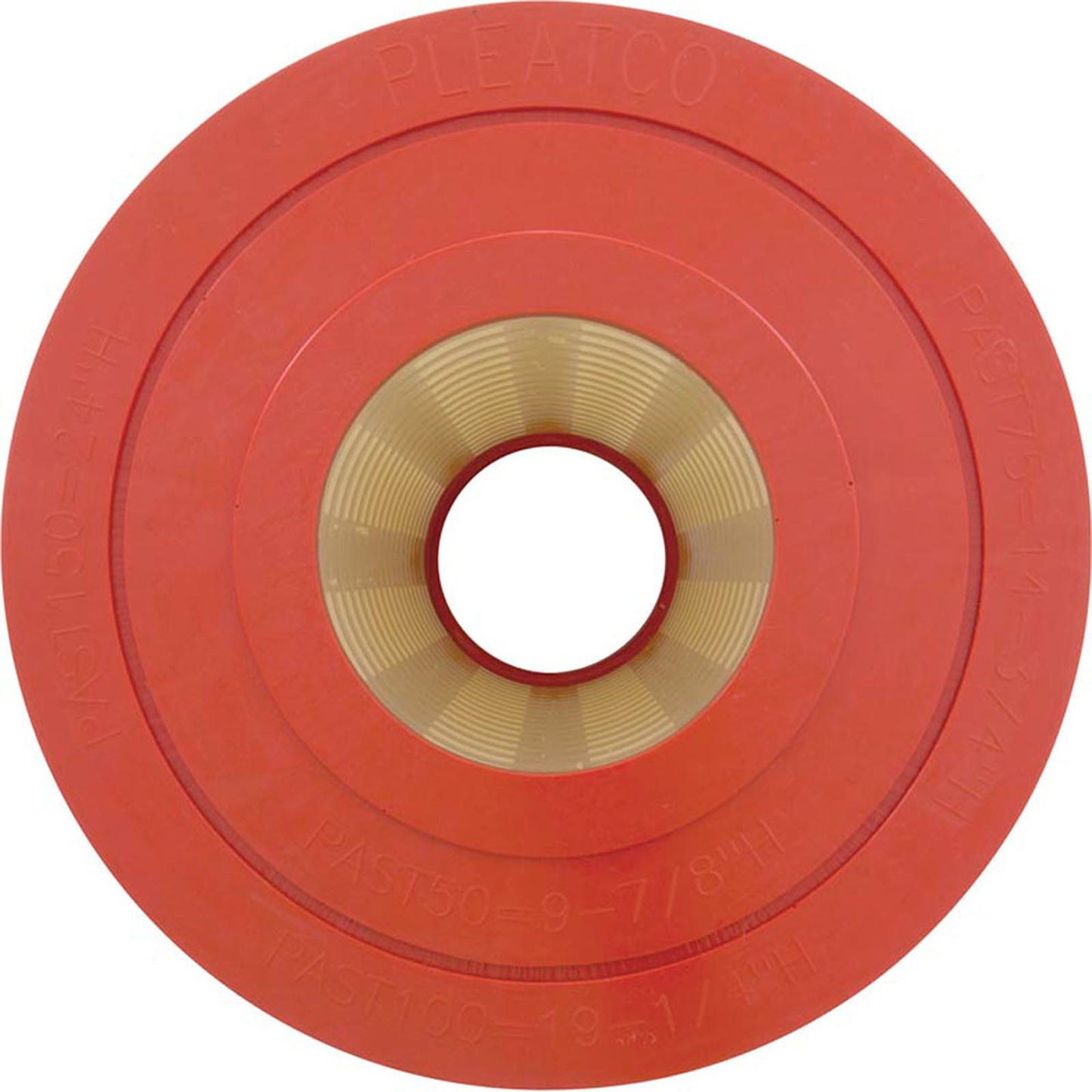 Cartucho, 75 pies cuadrados, 4" de diámetro exterior, 4" de diámetro exterior, 8-15/16", 14-3/4" 4oz