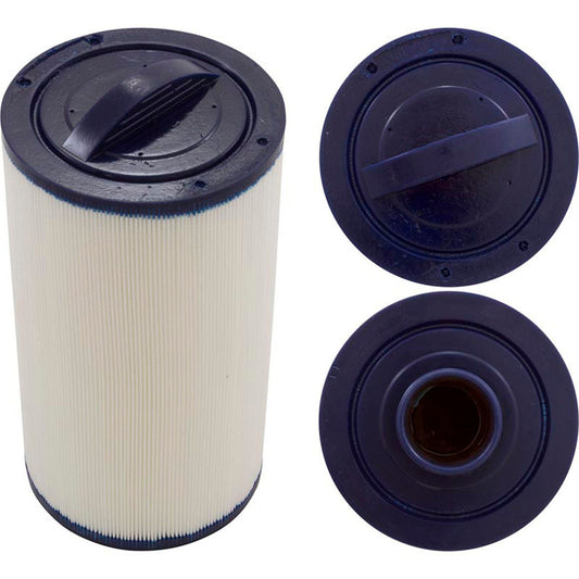 Cartucho, 25 pies cuadrados, altura, 1-1/2" de espesor, 5", 8-1/2" de punto adherido