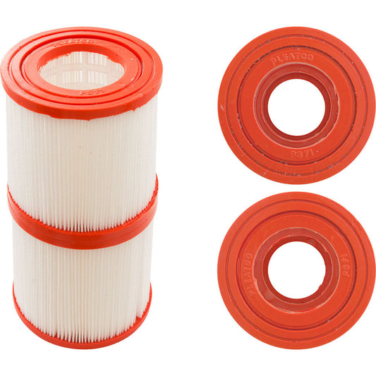 Cartucho, 1 pie cuadrado, 1-13/16" de diámetro exterior, 1-13/16" de diámetro exterior, 3-1/4", 3", 3 oz, paquete de 2