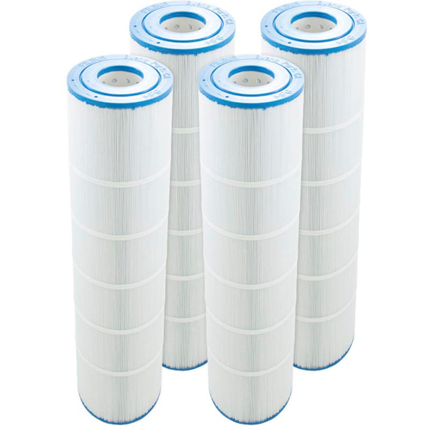 Cartucho, 115 pies cuadrados, 3" de diámetro exterior, 3" de diámetro exterior, 7", 27", 4 oz, paquete de 4