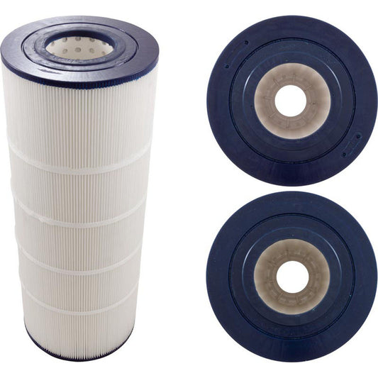 Cartucho, 100 pies cuadrados, 4" de diámetro exterior, 4" de diámetro exterior, 8-15/16", 23-5/16", PB