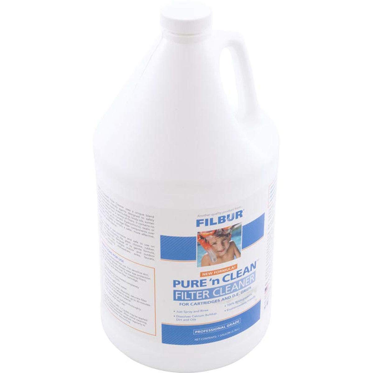 Cartridge & Grid Cleaner, Filbur, Pure & Clean, 1 Gal, Qty 4