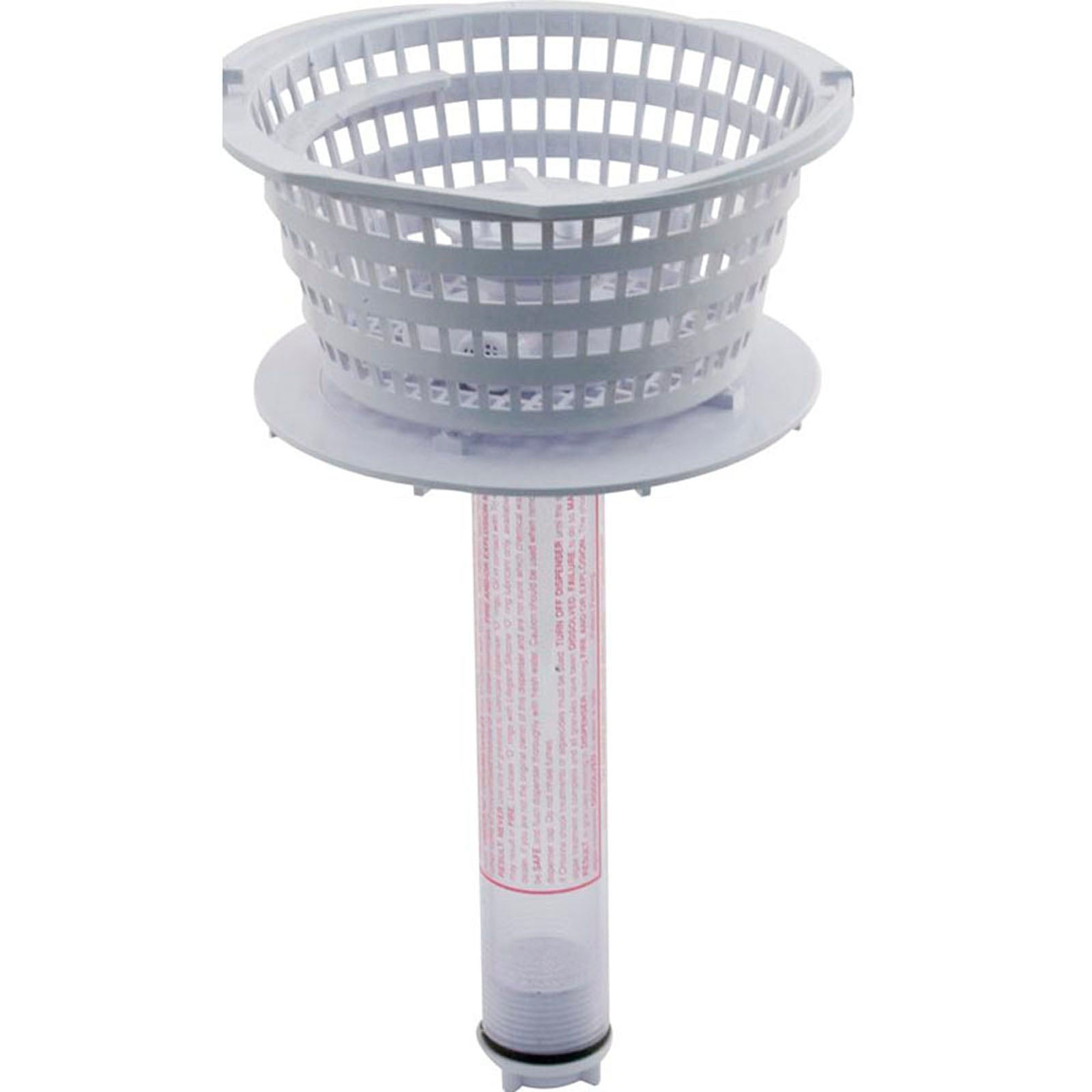 Basket, Rainbow/Pentair DDFM/DFML, with Feeder, OEM, White