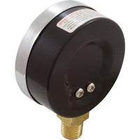 Vacuum Gauge, 1/4" Bottom Connection NPT 0-30HG 2-1/2" Face