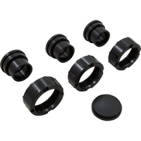 Adapter Unions, Zodiac Jandy CS, 1-1/2"s w/Cap, qty 3