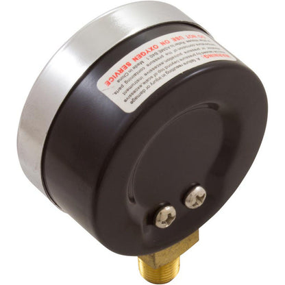 Pressure Gauge, 1/8"mpt, 0-60psi, Bottom Mount, Generic