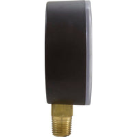 Manomètre à vide, 1/4"mpt, 0-30 po Hg, montage par le bas, générique