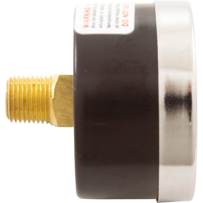 Pressure Gauge, 1/8"mpt, 0-60psi, Back Mount, Generic