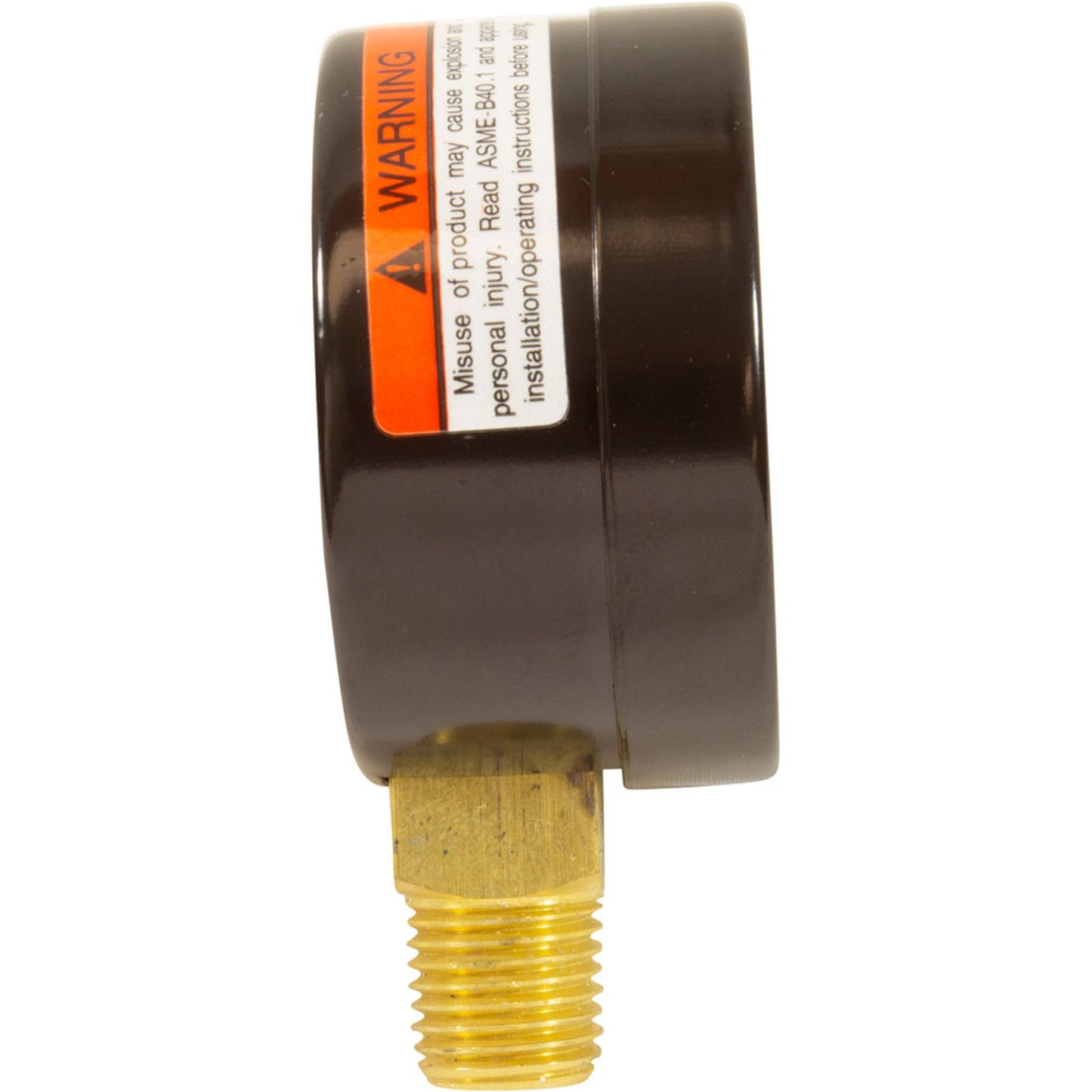 Pressure Gauge, 1/4"mpt, 0-30psi, Bottom Mount, 2"fd, Generic