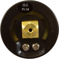 Pressure Gauge, 1/4"mpt, 0-30psi, Back Mount, 2"fd,Generic