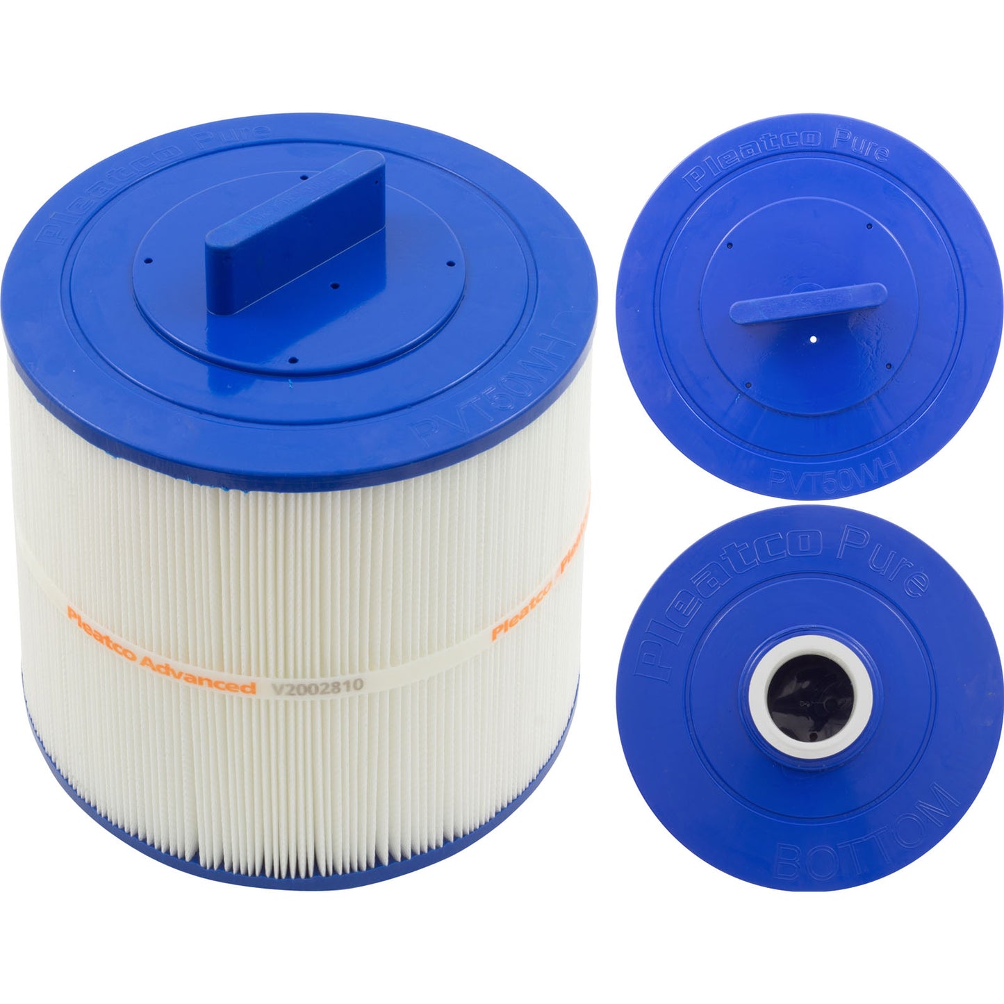 Cartucho, 50 pies cuadrados, alto, 2" MPT b, 8-1/2", 7-1/16" L, 3 oz