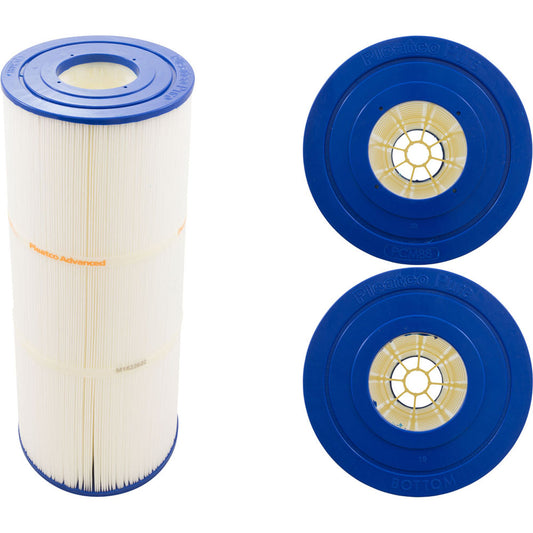 Cartucho, 88 pies cuadrados, 3" de diámetro exterior, 3" de diámetro exterior, 7", 16-1/2" de largo, 4 oz