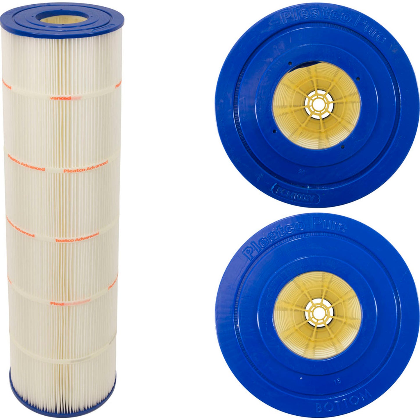 Cartucho, 100 pies cuadrados, 3" de diámetro exterior, 3" de diámetro exterior, 7", 29-3/8" de largo, 4 oz