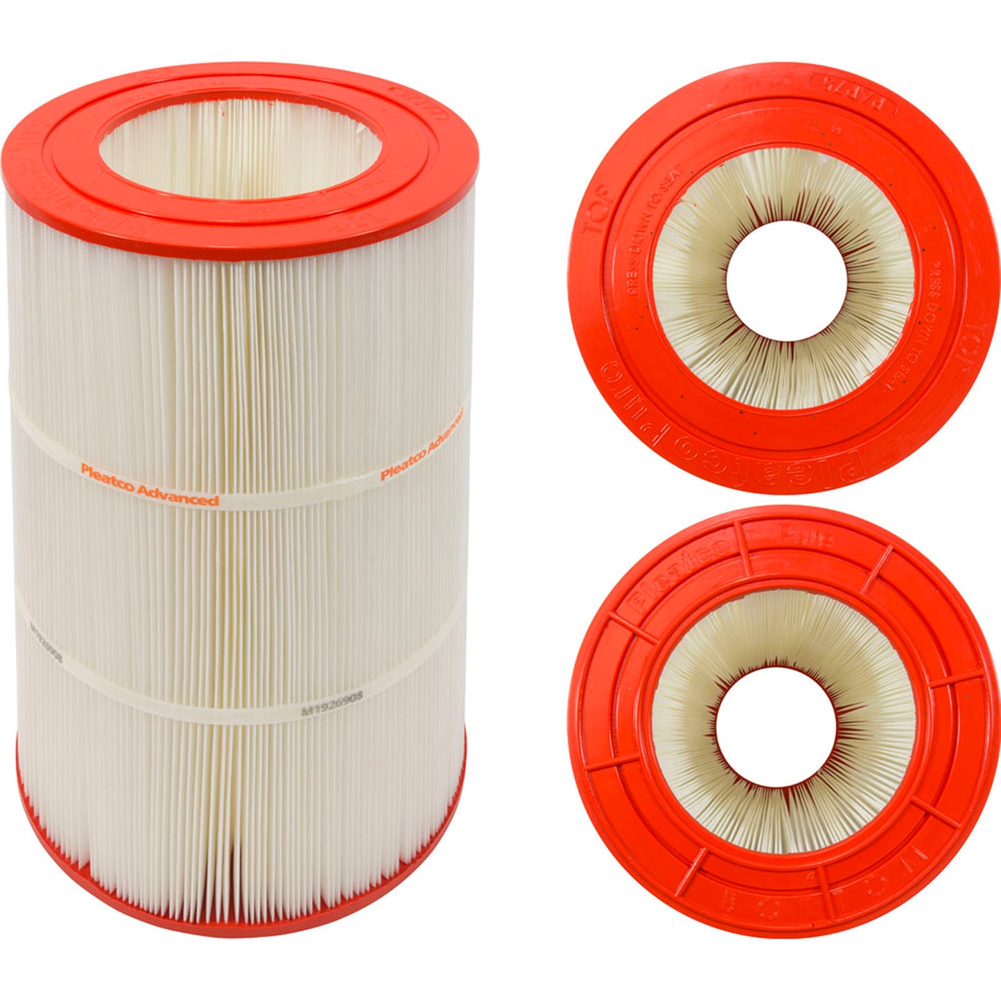 Cartucho, 75 pies cuadrados, 5-7/8" de diámetro exterior, 6" de diámetro exterior, 10-1/16", 16-3/8" de largo, 4 oz