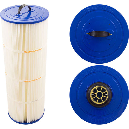 Cartouche, 50 pi2, hauteur, 2 po, raccord en S noir, 7 po, 19-5/8 po, 4 oz