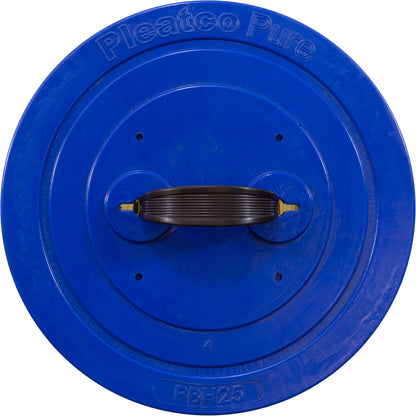 Cartucho, 25 pies cuadrados, alto, 2", conexión S negra, 7", 9-3/16" L, 4 oz