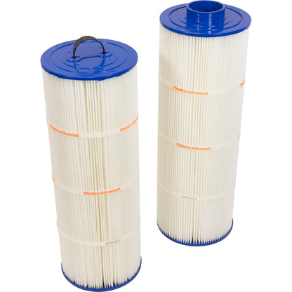 Cartucho, 100 pies cuadrados, alto, 2", conexión S blanca, 7", 39-3/8" de largo, 4 oz