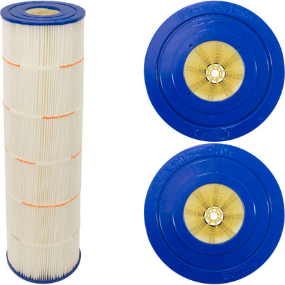 Cartucho, 75 pies cuadrados, 3" de diámetro exterior, 3" de diámetro exterior, 7", 29-3/8" de largo, 4 oz