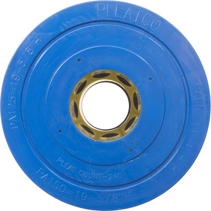 Cartucho, 85 pies cuadrados, 3" de diámetro exterior, 3" de diámetro exterior, 8-15/16", 14-3/16" de largo, 4 oz