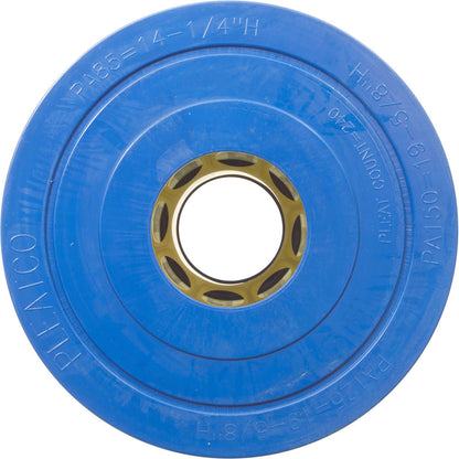 Cartucho, 85 pies cuadrados, 3" de diámetro exterior, 3" de diámetro exterior, 8-15/16", 14-3/16" de largo, 4 oz