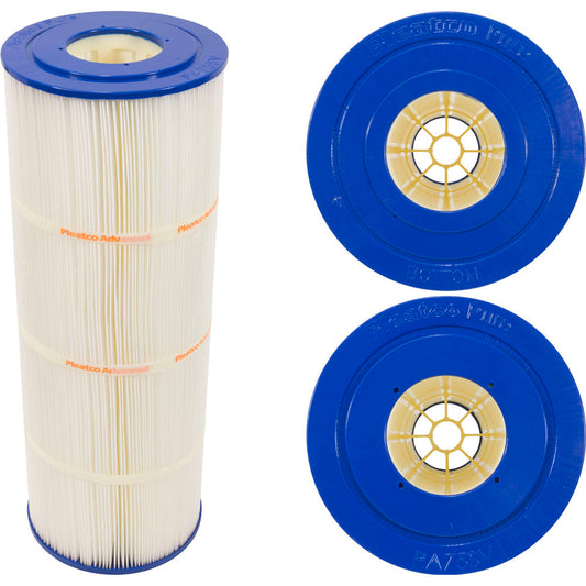 Cartucho, 75 pies cuadrados, 3" de diámetro exterior, 3" de diámetro exterior, 7", 19-3/4" de largo, 4 oz