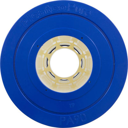 Cartouche, 90 pi2, 4 po extérieur, 4 po extérieur, 8-15/16 po, 17-3/8 po long, 4 oz