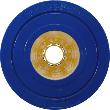 Cartucho, 190 pies cuadrados, 4" de exterior, 4" de exterior, 8-15/16", 28-38" de largo, 4 oz