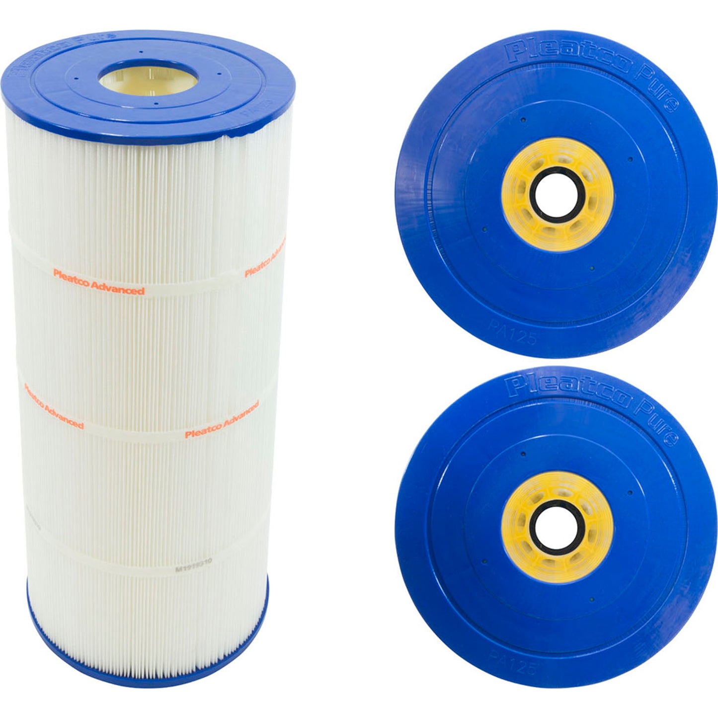 Cartucho, 125 pies cuadrados, 3" de exterior, 3" de exterior, 8-15/16", 19-5/8" de largo, 4 oz