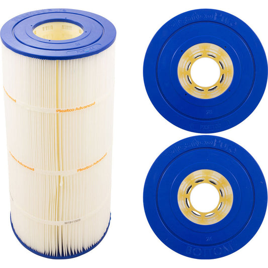 Cartucho, 100 pies cuadrados, 4" de exterior, 4" de exterior, 8-15/16", 17-3/8" de largo, 3 oz