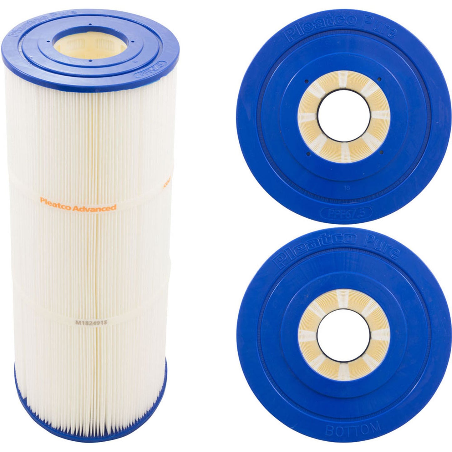 Cartucho, 67,5 pies cuadrados, 2-15/16" de exterior, 2-15/16" de exterior, 7", 16" de largo, 4 oz